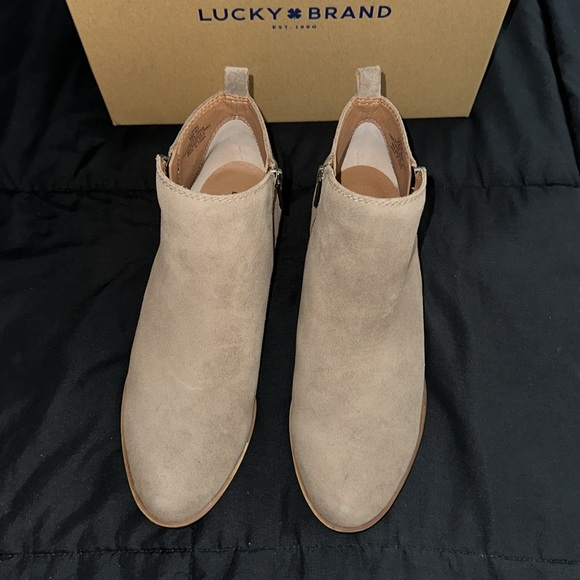 Lucky Brand Basel Bootie Suede - Picture 8 of 11